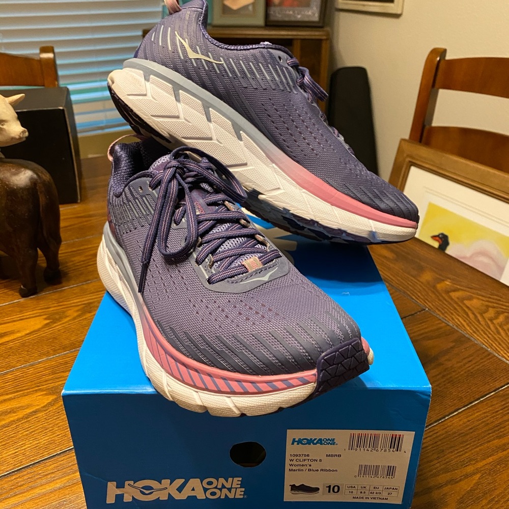 HOKA women’s Clifton Running athletic shoes